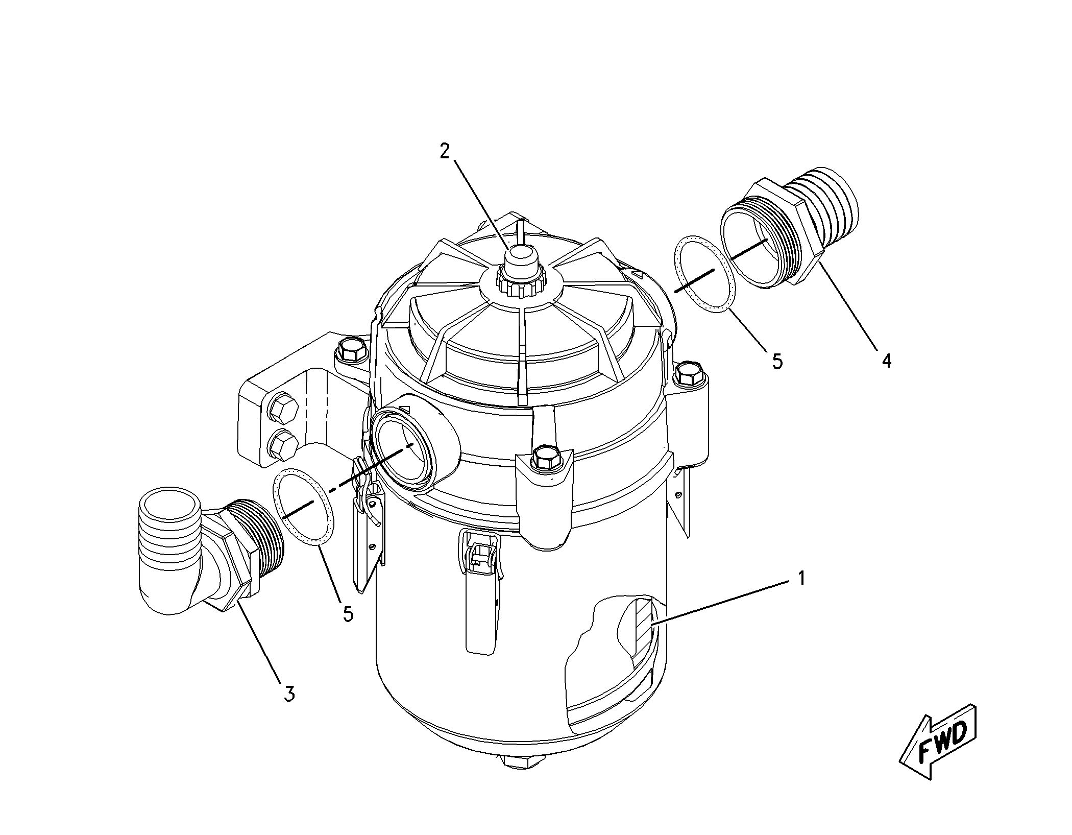 201-7291: 通气孔组件